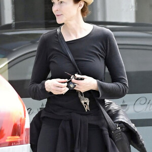 Exclusif - Marcia Cross est allée se relaxer dans un spa à Los Angeles, le 18 avril 2017.