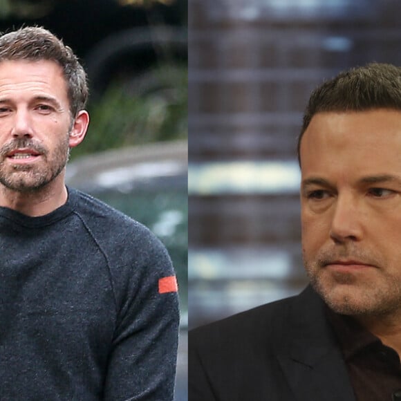 Ben Affleck, photographié en octobre 2020 et en 2019.