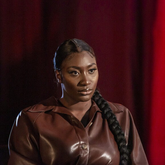 Exclusif - Aya Nakamura - Enregistrement de l'émission "Clique X" à l'Olympia (fermé), présentée par M.Achour, et diffusée en exclusivité sur Clique Tv et sur MyCanal, à Paris. Le 6 novembre 2020 © Jack Tribeca / Bestimage