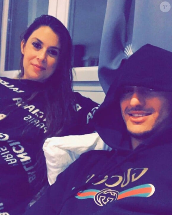 Marion Bartoli avec son mari, à Dubaï. Instagram, mars 2020