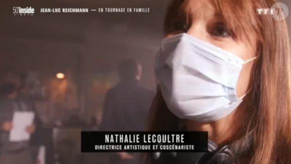 Jean-Luc Reichmann et sa femme Nathalie ensemble sur le tournage de la série "Léo Matteï" - TF1, 50'Inside