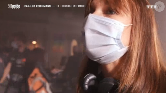 Jean-Luc Reichmann et sa femme Nathalie ensemble sur le tournage de la série "Léo Matteï" - TF1, 50'Inside