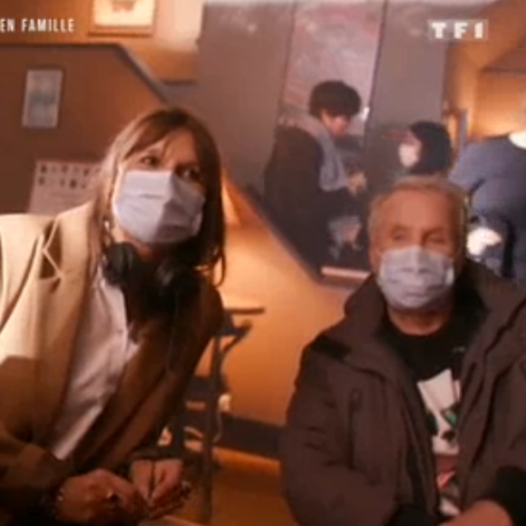 Jean-Luc Reichmann et sa femme Nathalie ensemble sur le tournage de la série "Léo Matteï" - TF1, 50'Inside