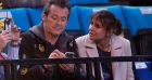 Jean-Luc Reichmann et sa femme Nathalie ensemble sur le tournage de la série "Léo Matteï" - TF1, 50'Inside