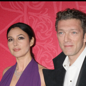 Monica Bellucci et Vincent Cassel à la 34e cérémonie des César à Paris en 2009