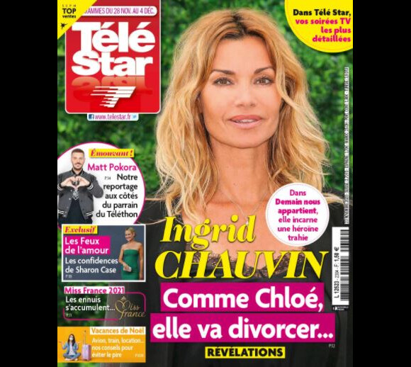 Couverture du magazine "Télé Star" du 23 novembre 2020