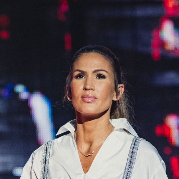 Exclusif - Vitaa à l'enregistrement de l'émission "Tous ensemble pour la musique" pour la fête de la musique 2020 à l'AccorHotels Arena à Paris le 18 juin 2020. © Cyril Moreau / Veeren Ramsamy / Bestimage