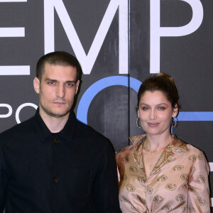 Louis Garrel et sa femme Laetitia Casta - Emission "Che Tempo Che Fa" à Milan en Italie le 7 avril 2019. 