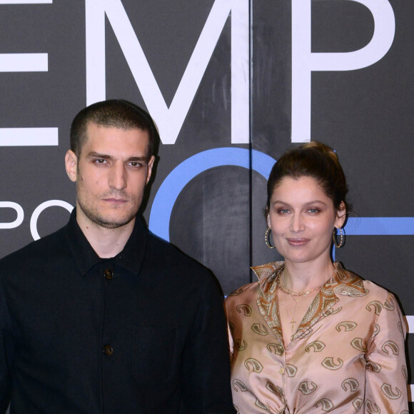 Louis Garrel et sa femme Laetitia Casta - Emission "Che Tempo Che Fa" à Milan en Italie le 7 avril 2019. 