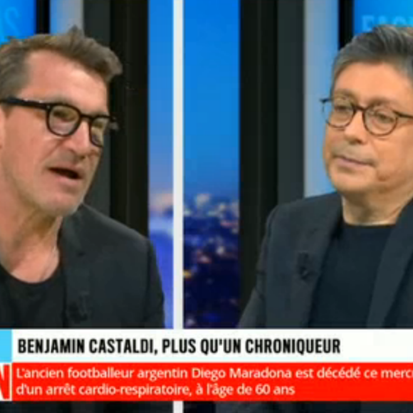 Benjamin Castaldi invité sur Non Stop People mercredi 25 novembre 2020, évoque sa situation financière compliquée