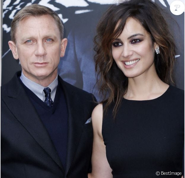 Daniel Craig et Berenice Marlohe - Photocall du dernier James Bond "Skyfall" au Georges V a Paris. 