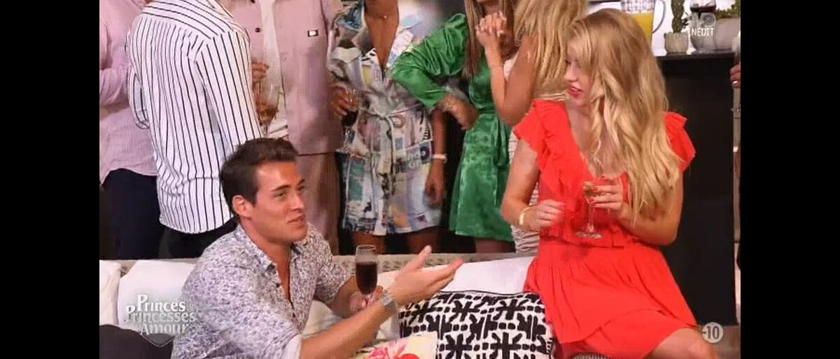 Photo Alix des "Princes de l'amour" se dispute avec Alexis, le
