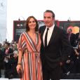 Jean Dujardin et sa femme Nathalie Péchalat - Red carpet pour le film "J'accuse!" lors du 76ème festival du film de venise, la Mostra le 30 Août 2019.   
