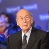Exclusif - Valéry Giscard d'Estaing - Enregistrement de l'émission "Le club de la presse" lors de la journée spéciale du 60ème anniversaire de la radio Europe 1 à Paris le 4 février 2015.