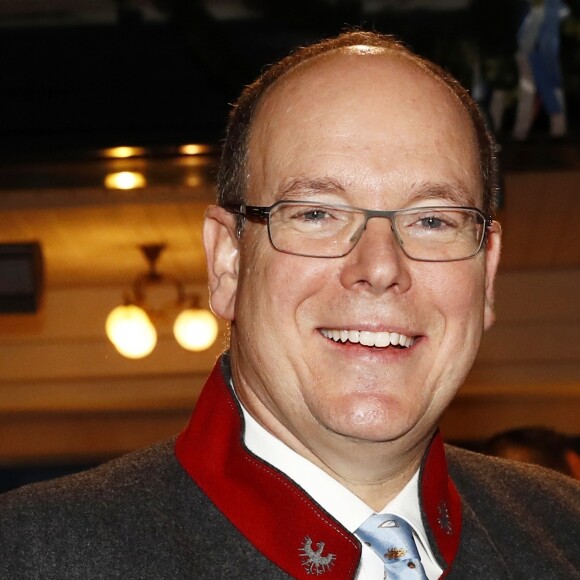 Pierre Frolla et le Prince Albert II de Monaco participent à la soirée d'ouverture de la 11ème édition de l'Oktoberfest au Café de Paris, à Monaco.