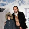 Felix Bossuet et Mehdi El Glaoui (jeune heros du feuilleton des annees 60, Belle et Sebastien) - Premiere du film 'Belle Et Sebastien' au Grand Rex Paris le 17 novembre 2013