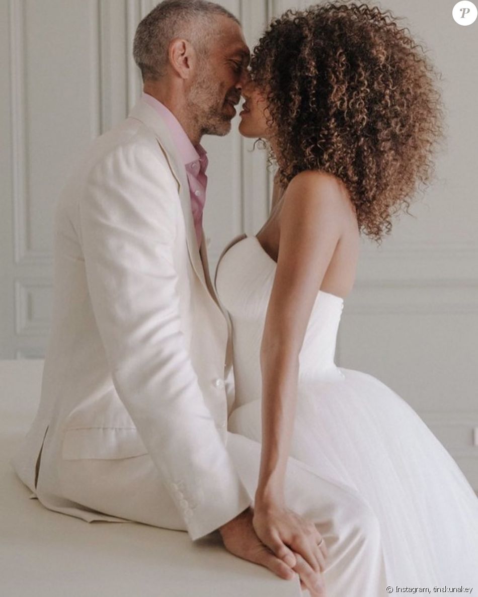 Tina Kunakey Et Vincent Cassel Fêtent Leurs 2 Ans De Mariage Sur Instagram Le 24 Août 2020 3855