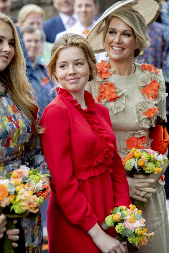 La princesse Alexia - La famille royale des Pays-Bas lors du "Kings Day Celebrations" à Amersfoort. Le 27 avril 2019