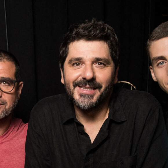 Exclusif  - Patrick Fiori en famille - Backstage de l'enregistrement de l'émission "La Chanson secrète 6" à la Scène musicale à Paris, diffusée le 12 décembre sur TF1. Le 8 septembre 2020. © Gaffiot-Moreau / Bestimage