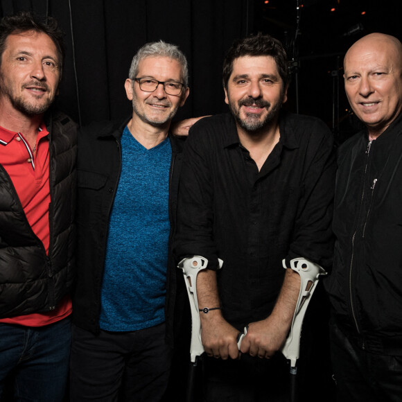 Exclusif - Patrick Fiori et ses amis - Backstage de l'enregistrement de l'émission "La Chanson secrète 6" à la Scène musicale à Paris, diffusée le 12 décembre sur TF1. Le 8 septembre 2020. © Gaffiot-Moreau / Bestimage