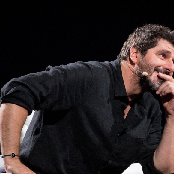 Exclusif - Patrick Fiori - Enregistrement de l'émission "La Chanson secrète 6" à la Scène musicale à Paris, diffusée le 12 décembre sur TF1. Le 8 septembre 2020. © Gaffiot-Moreau / Bestimage