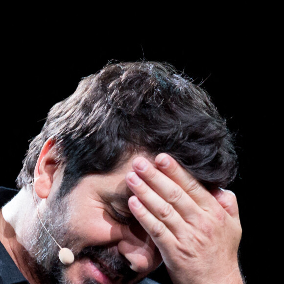 Exclusif - Patrick Fiori - Enregistrement de l'émission "La Chanson secrète 6" à la Scène musicale à Paris, diffusée le 12 décembre sur TF1. Le 8 septembre 2020. © Gaffiot-Moreau / Bestimage
