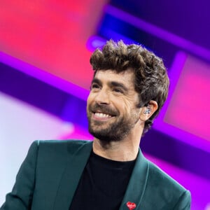 le chanteur espagnol Agustin Galiana ( parrain du Télévie 2020 ) lors de la 32ème édition du Télévie, l'opération de récolte de dons de RTL Belgium au profit du Fonds de la recherche scientifique (FNRS) pour aider la lutte contre la leucémie et le cancer.