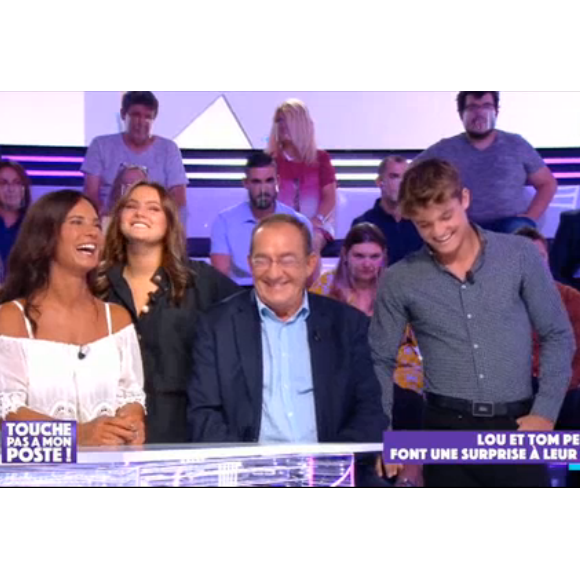 Jean-Pierre Pernaut surpris par ses enfants dans "Touche pas à mon poste" lundi 21 septembre 2020, C8