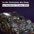  La 46e Cérémonie des #César2021 sera diffusée en clair, en direct et en exclusivité sur @canalplus.    