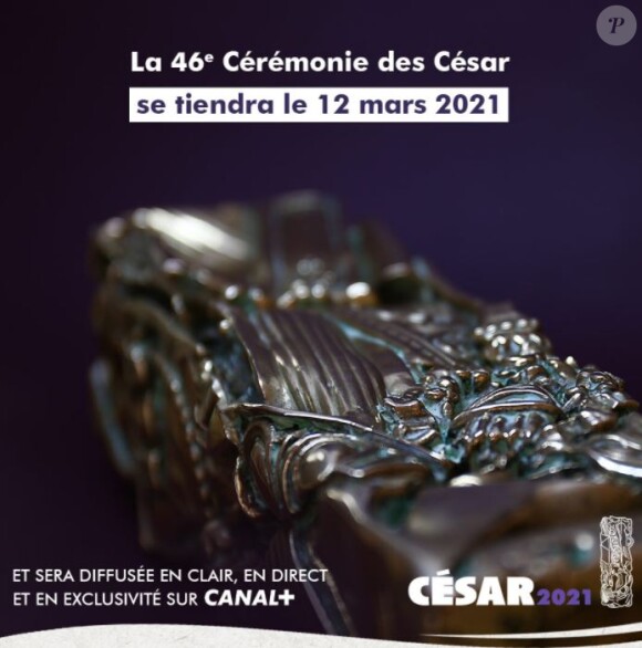 La 46e Cérémonie des #César2021 sera diffusée en clair, en direct et en exclusivité sur @canalplus. 