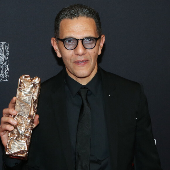 Roschdy Zem (César du meilleur acteur pour le rôle de Yacoub Daoud dans "Roubaix, une lumière") - Pressroom (press room) de la 45ème cérémonie des César à la salle Pleyel à Paris le 28 février 2020 © Dominique Jacovides / Olivier Borde / Bestimage 