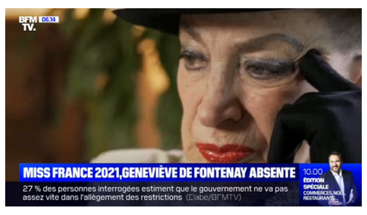 Miss France - Geneviève de Fontenay enterre enfin la hache de guerre :