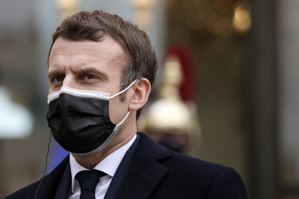 Photo : Le président de la république, Emmanuel Macron reçoit le ...