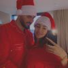 Nabilla a reçu un sac Hermès de la part de son mari Thomas Vergara pour Noël, le 25 décembre 2020.