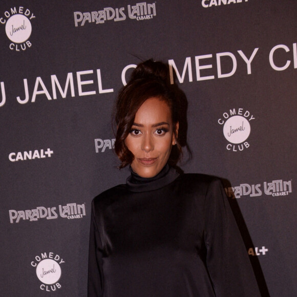 Amel Bent - Soirée de gala du Jamel Comedie Club au Paradis Latin avec Canal+ à Paris, le 8 octobre 2020. © RACHID BELLAK / BESTIMAGE 