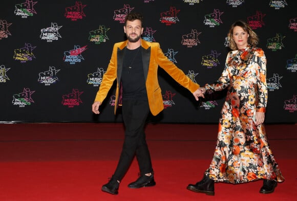Claudio Capéo et sa compagne Aurélie Willgallis - 21e édition des NRJ Music Awards au Palais des festivals à Cannes le 9 novembre 2019. © Dominique Jacovides/Bestimage