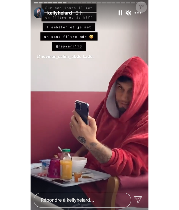 Neymar, le compagnon de Kelly Helard critiqué après la naissance en décembre 2020 de leur fille.