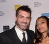 Exclusif - Gil Alma et sa femme Aminata lors de la soirée de gala au profit de la fondation Pompidou à l'hôtel Marcel Dassault à Paris, France. © Rachid Bellak-LMS/Bestimage 