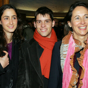 Ségolène Royal et ses enfants - Générale du nouveai spectacle de Muriel Robin au Grand Rex.