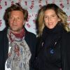 Laurent Delahousse et sa compagne Alice Taglioni (enceinte) lors d'une visite privée et d'un dîner de gala caritatif donné en faveur des actions de l'association "Un Rien C'est Tout" au musée Rodin à Paris, France. © Veeren/Bestimage