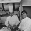 Les frères Michel et Albert Roux à Paris en 1969.