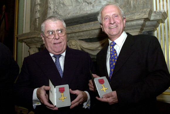 Les frères Albert et Michel Roux à Londres en octobre 2002.