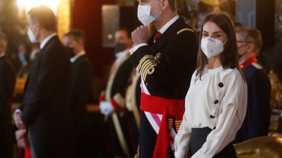 Le roi Felipe IV d'Espagne et son épouse, la reine Letizia d'Espagne.