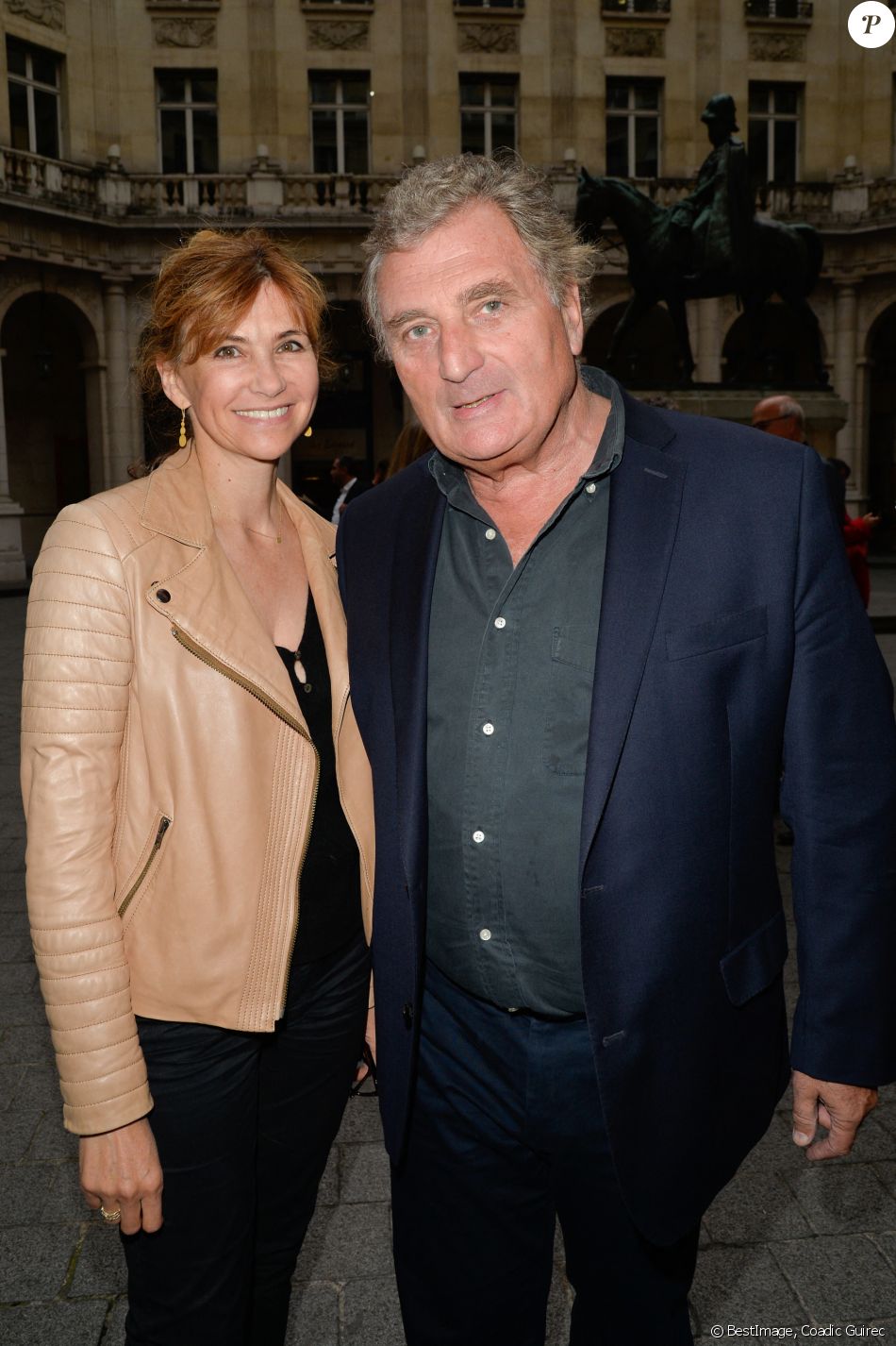Qui Sont Les Parents De Florence Pernel Semi-exclusif - Patrick Rotman et sa femme Florence Pernel - Générale