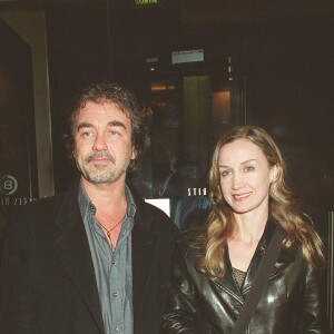 Olivier Marchal et sa femme Catherine - Anniversaire au Club Elysées Biarritz à Paris.