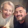 Olivier Minne et  Jacqueline Caurat sur Instagram. Le 5 novembre 2018. 
