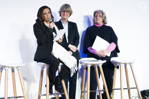 intervention de Sarah Abitbol - Convention nationale pour la prévention de la violence sexuelle dans le sport à Paris le 21 février 2020. © JB Autissier/Panoramic/Bestimage 