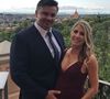 Tom Welling et sa chérie Jessica Rose Lee, enceinte. Instagram, le 29 octobre 2018