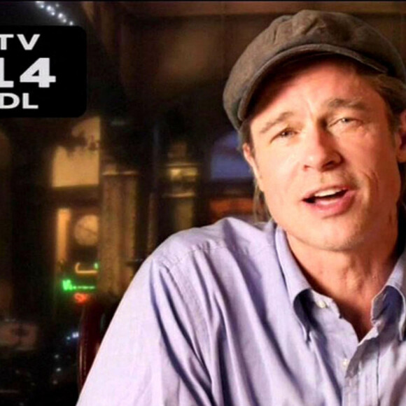 Brad Pitt dans l'émission "Saturday Night Live".