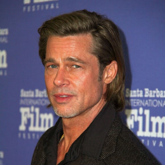 Brad Pitt à la soirée Maltin Modern Master Award en son honneur au 35e Festival International du Film à Santa Barbara en Californie. Le 22 janvier 2020.